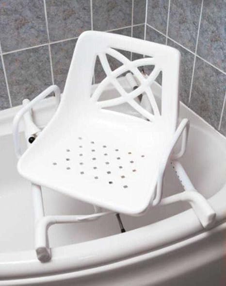 Siege De Bain Pivotant Pour Baignoire D Angle Amazon Fr Hygiasne Et Soins Du Corps