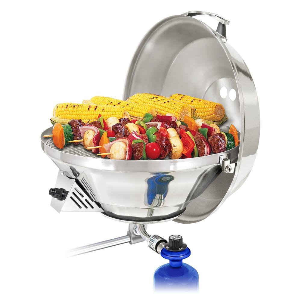 Magma Products, Marine Kettle 3, Combination Stove & Gas Grill, Propane Portable Oven