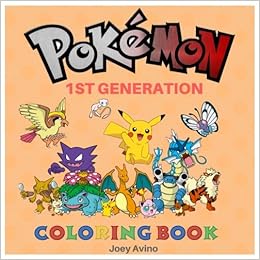 Pokemon Coloring Book 1st Generation Kids Coloring Book Pokemon Coloring Book 1st Generation Kids Coloring Book