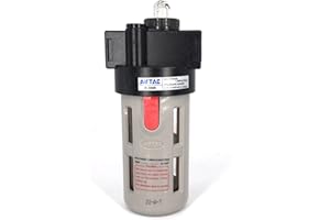 AIRVEXALON Compressed Air Line Lubricator Airtac BL3000 3/8'' NPT 0-145 Psi Oil for Pneumatic System Source Treatment