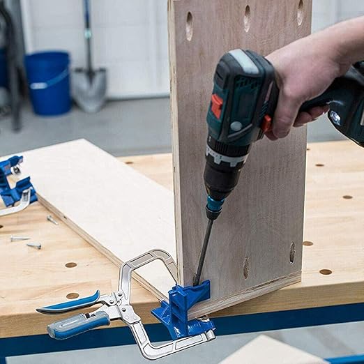 Newest Auto Adjustable 90 Degree Corner Clamps Face Frame Clamps Woodworking Fit Tools For Kreg Jigs And 90 Corner Joints T Joints By Oclot Amazon Ca Home Kitchen