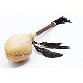 Shaman shakers Sounds like Rain or Ocean, goat skin, three sizes (Rain Large)