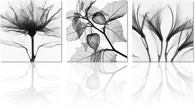 Amazon Com Visual Art Flowers Painting Canvas Prints Wall Decor