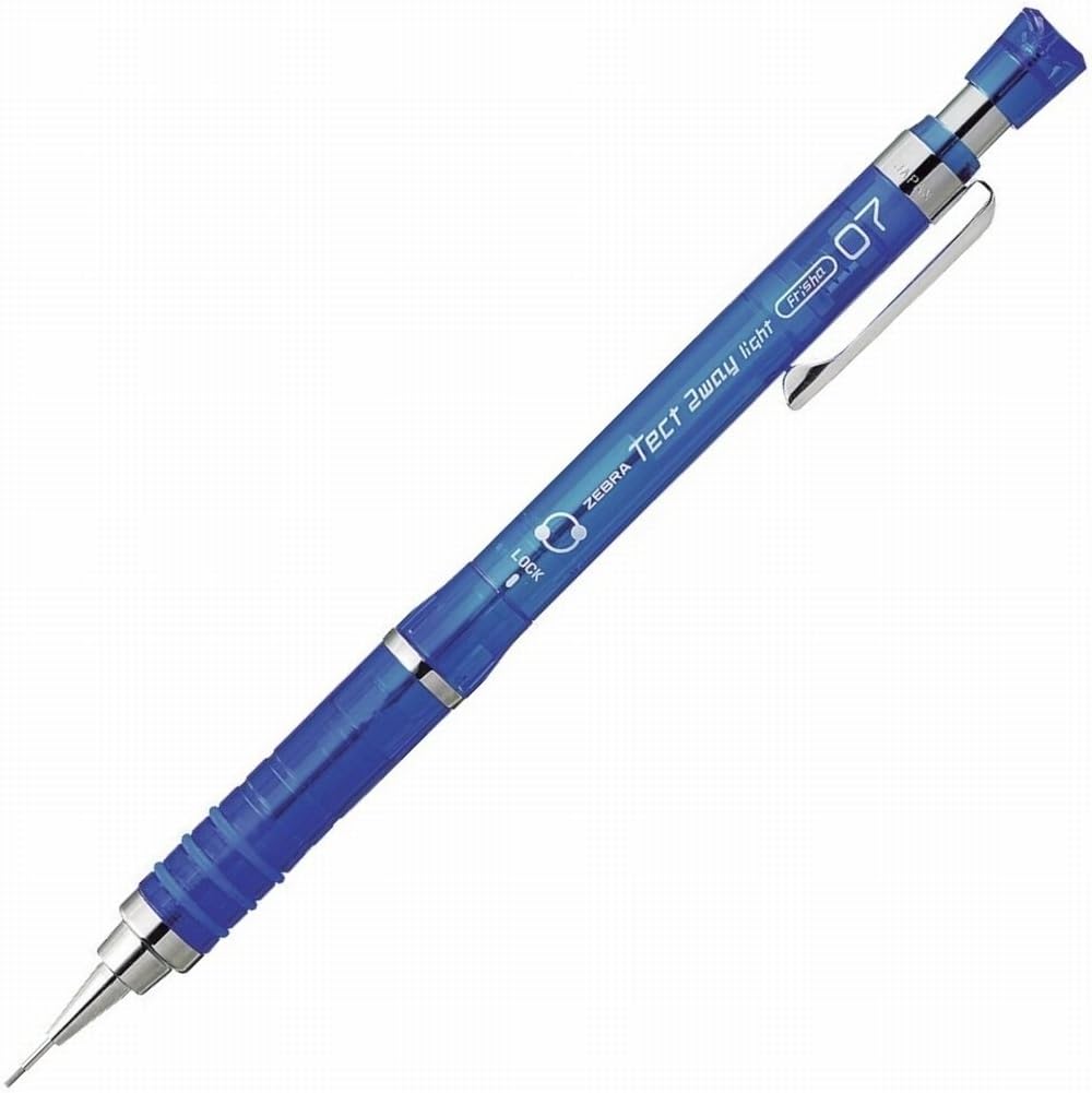 Zebra Mechanical Pencil, Tect 2way Light, 0.7mm, Blue (MAB42BL) Office Products