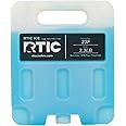RTIC Refreezable Reusable Cooler Ice Packs Cold Ice Chest Pack Long-Lasting Break-Resistant for Food, Drink, Travel and Storage, 2 Pack