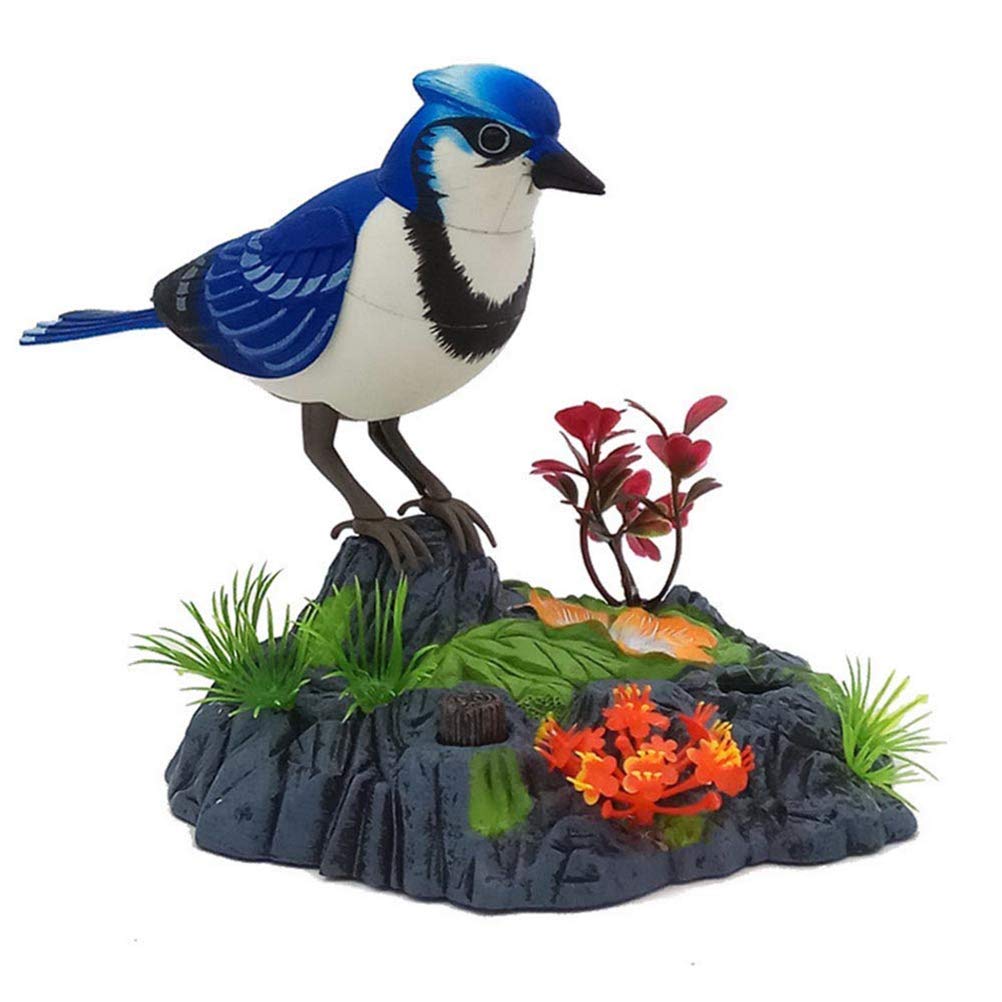 Holmeey Electronic Talking Parrot Singing Talking Bird Toys With Motion Sensor Activation Pronunciation Electric Animal Toy For Kids