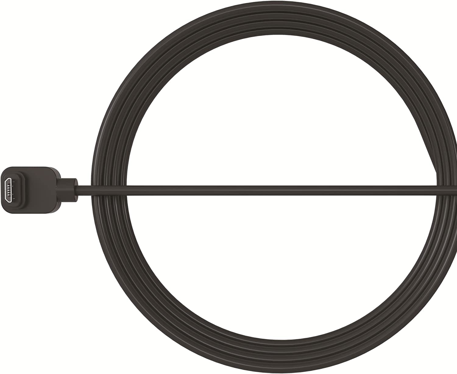 Arlo Certified Accessory, Outdoor Magnetic Charging Cable, 25 ft, Designed for Arlo Essential 1 Wireless Wi-Fi Security Cameras, Black