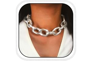 CLOACE Boho Choker Necklace Gold Cuban Link Necklaces Chain Fashion Jewelry for Women and Girls
