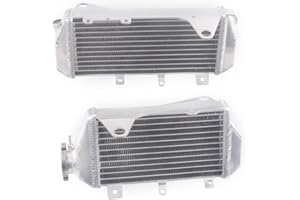 ZAP Performance Full Aluminum Radiator Compatible with 2017 18 19 2020 Hon da CR F450R CRF 450R / 2017 2018CR F450RX