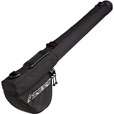 Sage Luggage Ballistic Rod/Reel Case Double 9-Foot 2pc Rod 2x2, Black