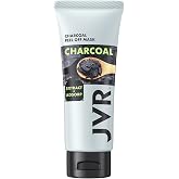 JVR Peel Off Face Mask, Charcoal Peel Off Black Mask, Facial Mask for Surface Cleansing For Men &amp; Women, All Skin Types 2.12 OZ
