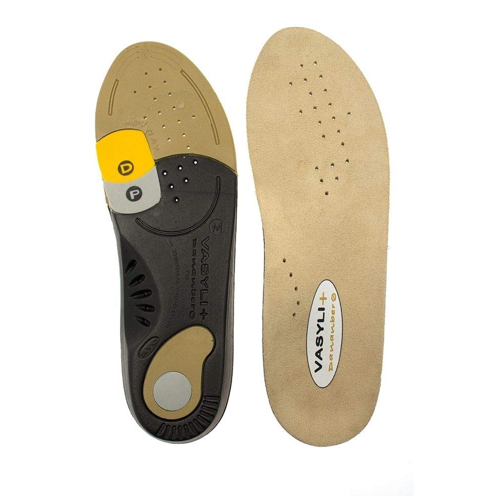 Vasyli Dananberg Orthotic, Medium, Rear Foot Control, Heat Moldable, Ideal for Structural Hallux Limitus (SHL), Removeable Plugs, & Tri-Plantar Motion, Foot Support, Daily Living Aid