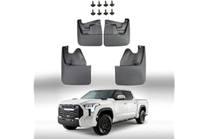 Kinwrdsn Mud Flaps Guards Splash for 2022 2023 Toyota Tundra Guards Front & Rear 4-PC Set，Guard Mud，All Weather Guard Mud