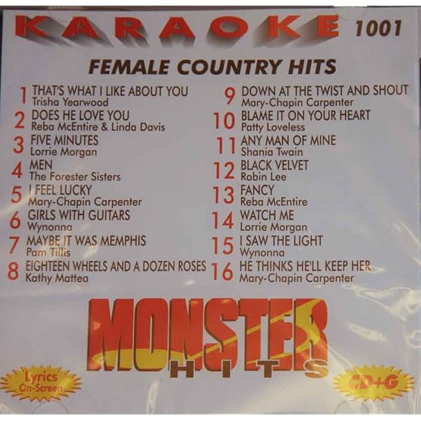 Various Artists - Karaoke: Country Female 2005 - Amazon.com Music