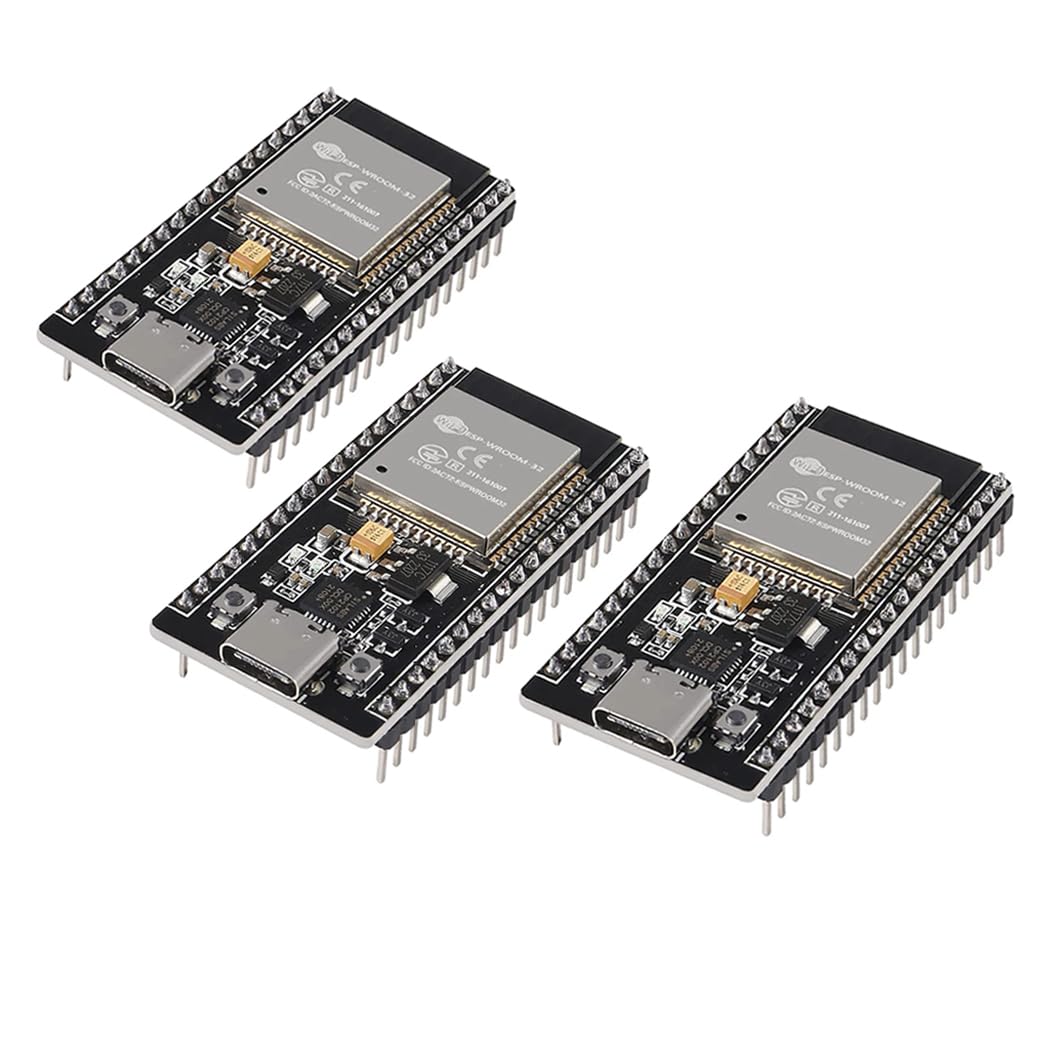 HiLetgo 3pcs ESP32 ESP 32D ESP WROOM 32 CP2012 USB C 38 Pin WiFi 