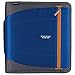 Five Star Zipper Binder, 2 Inch 3 Ring Binder, Removable File Folders, Durable, Blue (73285)