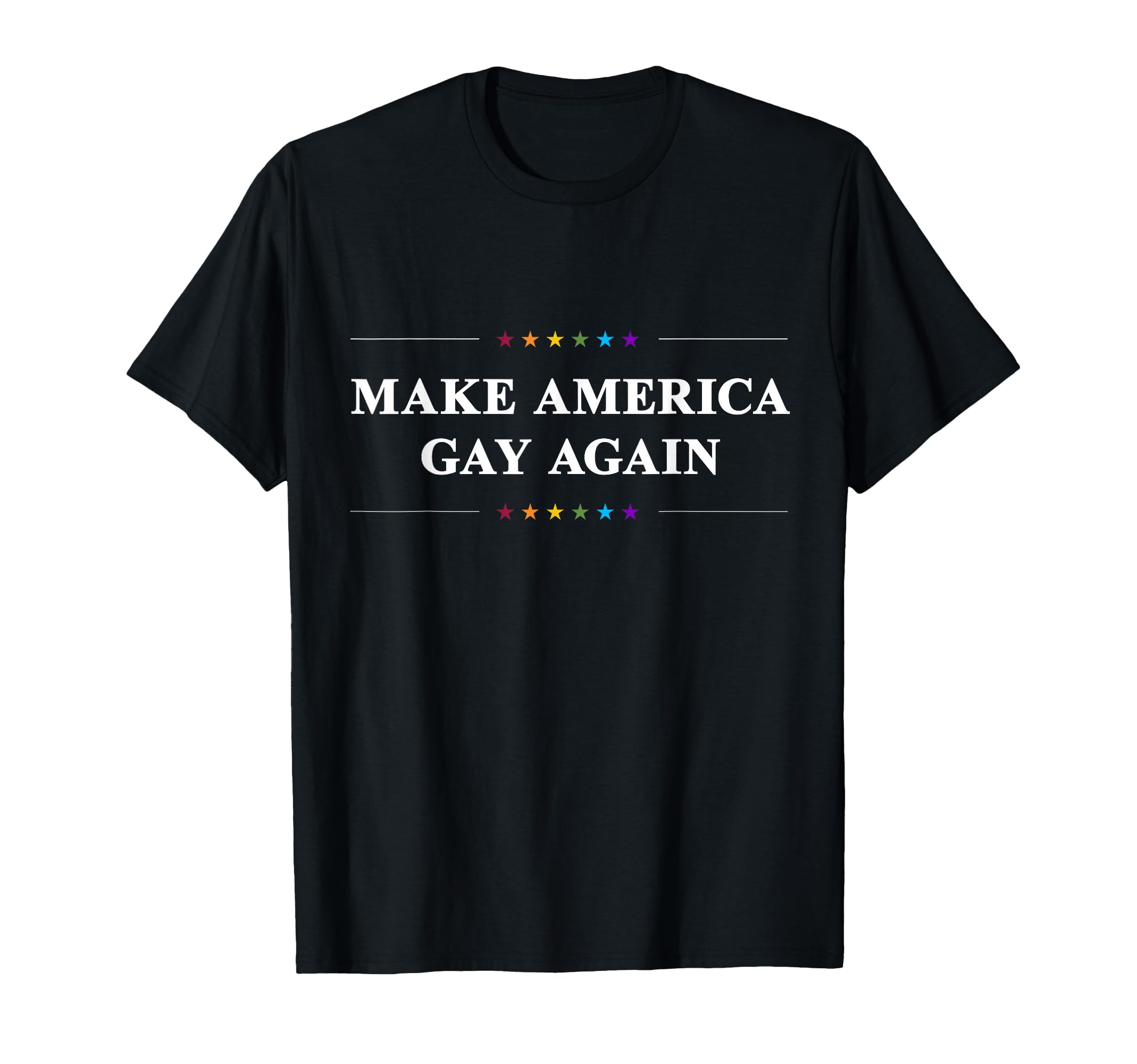 Photo 1 of "Make American Gay Again" Funny Gay Pride Month T-Shirt