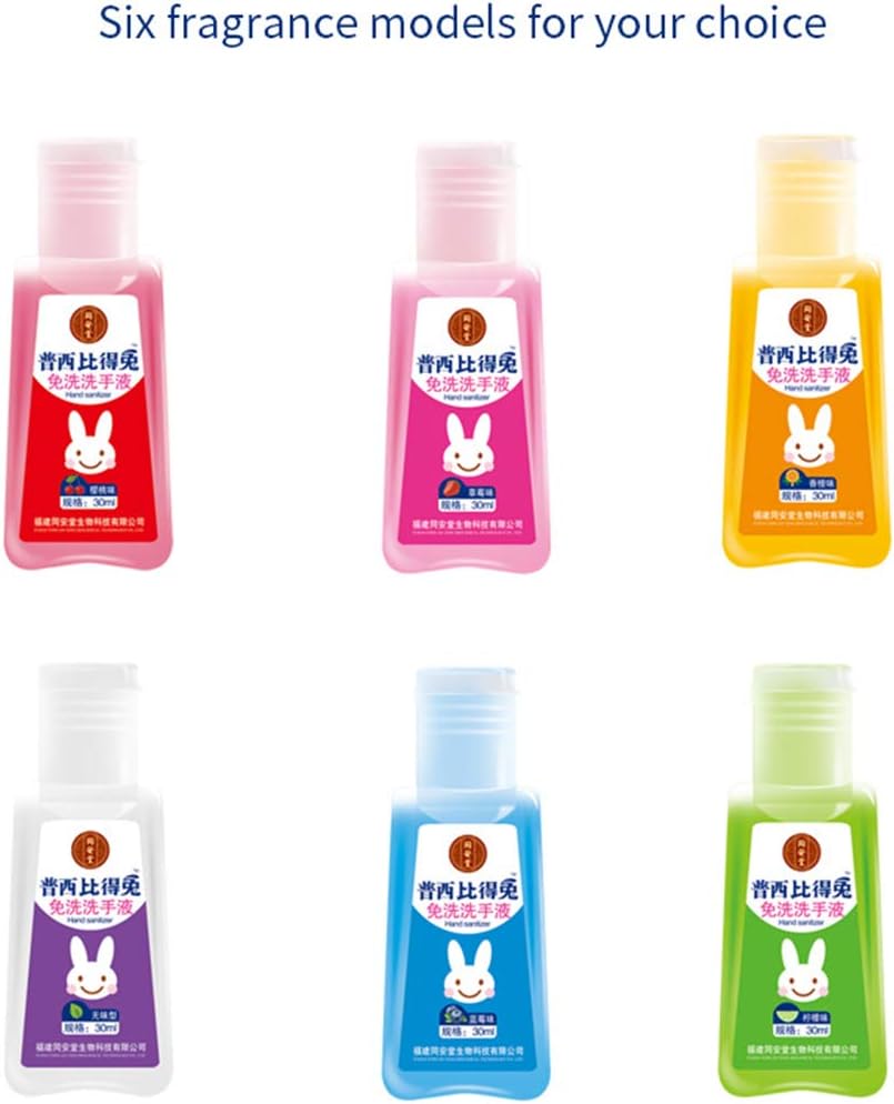 Hand Sanitiser-Aisumi-30ML ，Disposable No Clean Hand Sanitiser Trave，Mini Hand Sanitizer Free Fragrance