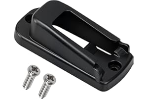 HWEIUA VHF Handheld Radio Hanger Clip Replacement for Standard Horizon Handheld VHF Hangar Bracket SCH-11, Microphone Hanger Clip Fit for Standard Horizon HX890 HX870 HX40 and More, Hold Radio Secure