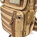 3VGEAR Outlaw II Gear Slinger Urban Sling Pack - 24L MOLLE Tactical Sling Bag Backpack with Hidden Pocket, Laptop Sleeve, and Hydration Compatibility - Rugged 600D Polyester - Olive Drab