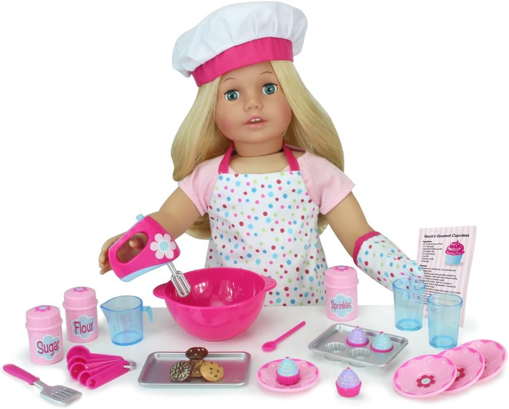 doll baking set