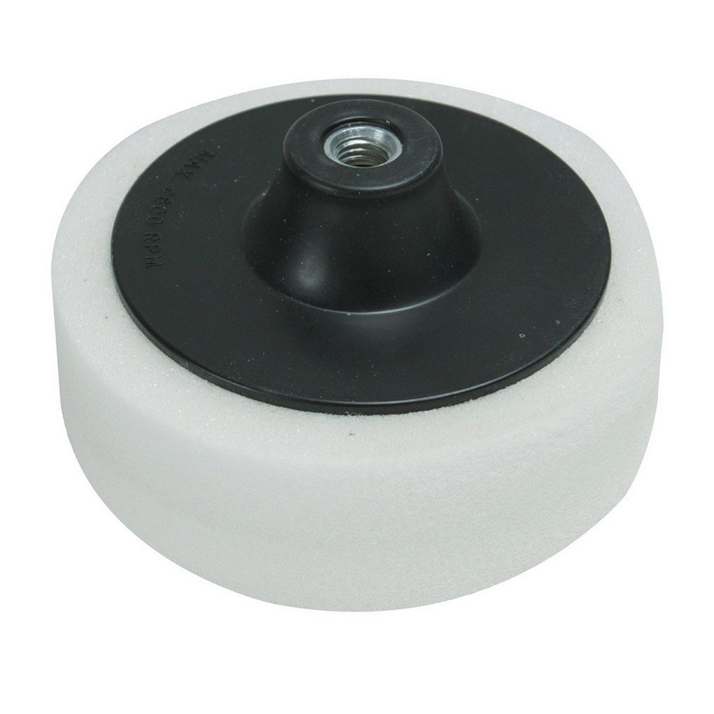 Silverline 633521 M14 Foam Polishing Head 150 mm Firm White