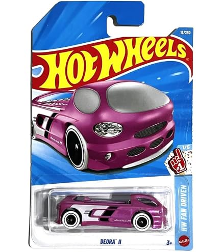 Amazon.com: Hot Wheels Deora II Then and Now 4/10, White Die-Cast