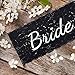 YULIPS Bride To Be Lace Sash for Hen Party Bridal Shower-Bachelorette Sash, Wedding Party Favors Accessories Decorations