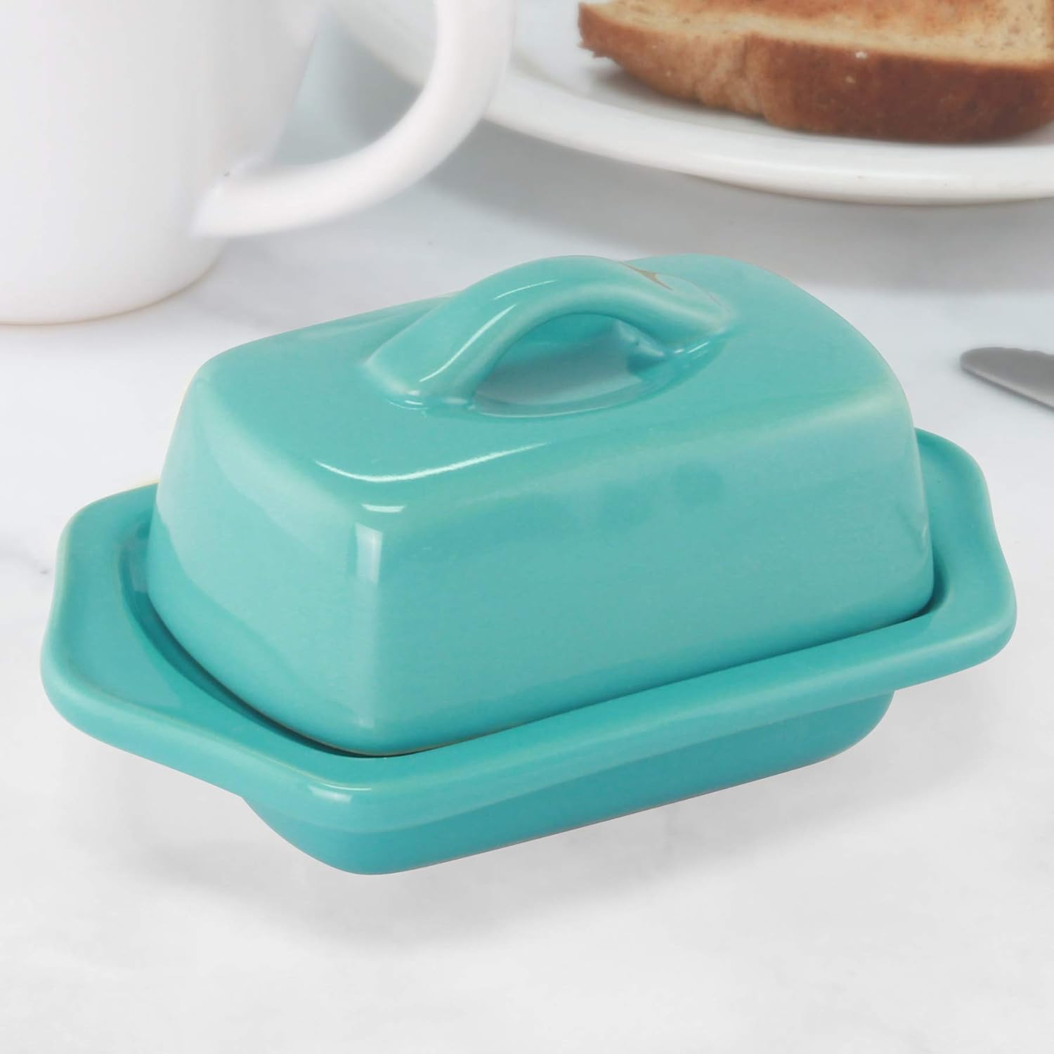 Chantal Aqua Mini Butter Dish by Chantal Amazon.fr Cuisine & Maison