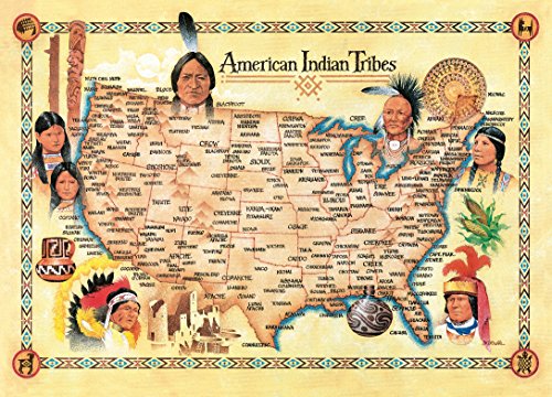 MasterPieces American Indian Tribes Jigsaw Puzzle, 1000-Piece