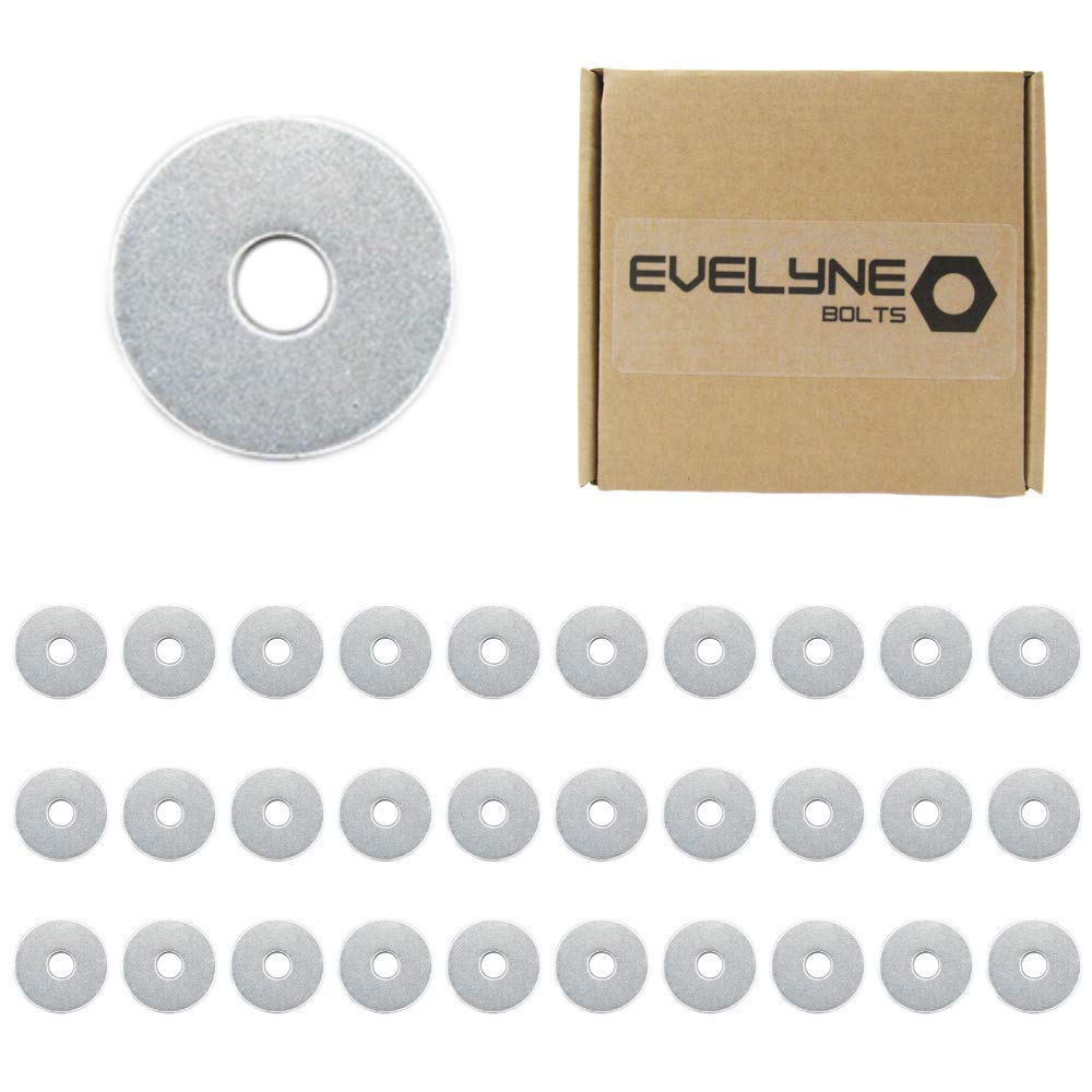 Flat Repair Washer Set (M6x30) Large OD - Steel - Evelyne (Pack of 30)