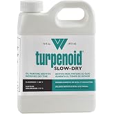 Weber Turpenoid Slow-Dry Oil Painting Additive, 16 fl. oz./473ml Bottle, Clear, 1 Each (1636)