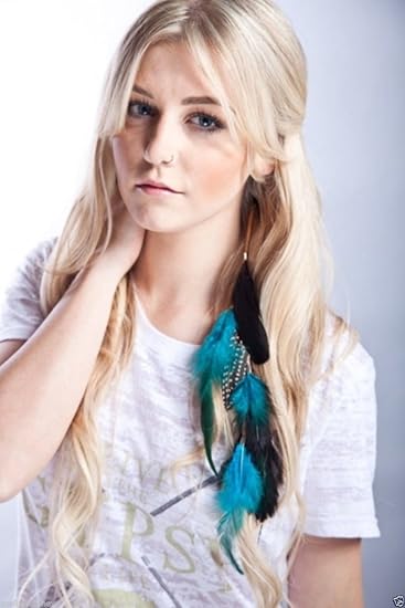 Buy Fancy Party Wear Feather Hair Extensions For Girls Set Of 2