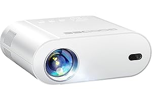 Home Theater Projector 4K Support 600 ANSI Brightness WiFi 6 & Bluetooth 5.2 300" Display Auto Keystone Remote Focus Full HD 