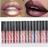 Coosa 6 color Set of 6 Colors Madly MATTE Lipgloss Bold & Vivid Color Matte Lipgloss