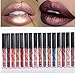 Coosa 6 color Set of 6 Colors Madly MATTE Lipgloss Bold & Vivid Color Matte Lipgloss