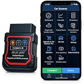 OBDEXPERT Bluetooth OBDII Scan Tool for iPhone &amp; Android - No Subscription Fee - OBD2 Car Scanner and Code Reader - Diagnose Check Engine Fault, Supports 10 Languages and Most Cars After 1996