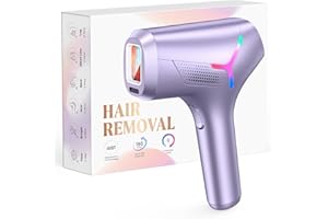 LYSMOSKI Laser Hair Removal for Women and Men, At-Home IPL Hair Removal Device with 5.2 cm² Treatment Window, Nearly Painless, Visible Results in 2 Weeks, Full Body Treatment in 8 Minutes
