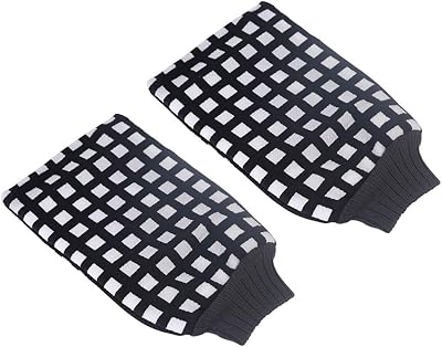 Omenluck 2pcs Exfoliating Bath Mitt Shower Towel Household Back Scratcher