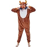 WEQJC Adult Onesie Pajamas Halloween Costume One-Piece Slim Fit Sleepwear Cosplay Suit for Mens Womens