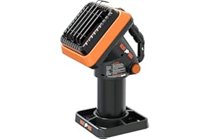 Heat Hog 4,000 BTU Portable Propane Radiant Space Heater, Indoor, Outdoor, Garage, Camping, Outdoor Sports, Boating, RVs, Angled Design, Gas Powered