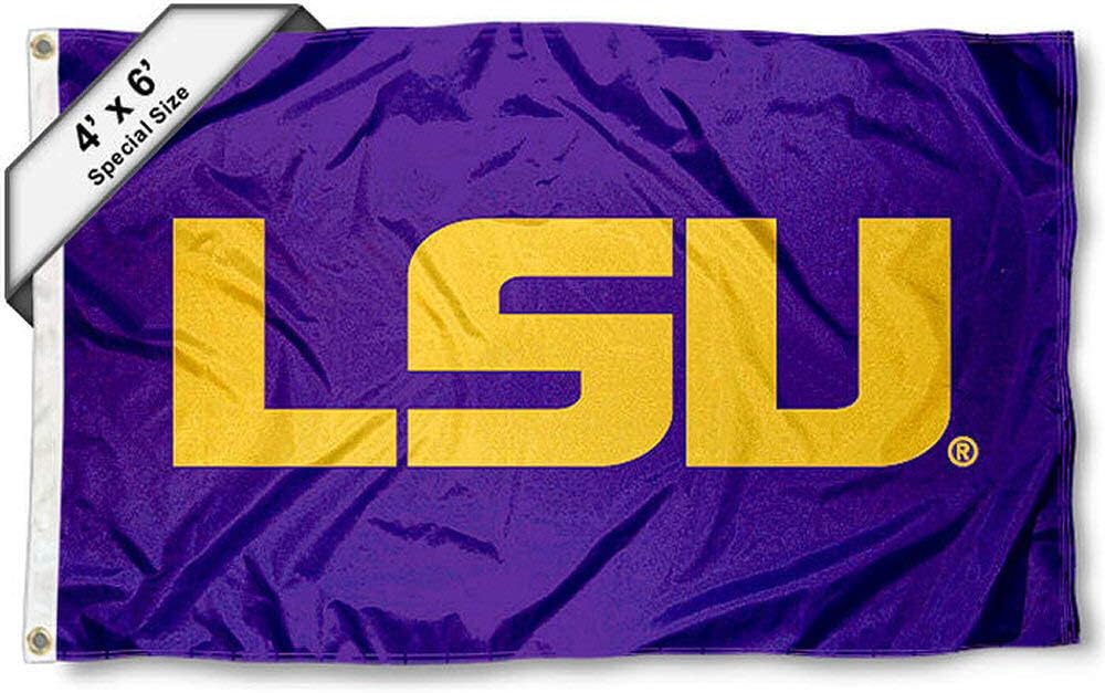 College Flags & Banners Co. LSU Tigers 4'x6' Flag Sports