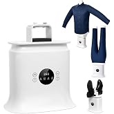 Automatic Ironing Machine, Shirt Wrinkle Remover Machine | Suitable For Shirts And Pants, And Very Gentle On Fabrics. No iron required; easy to carry and store