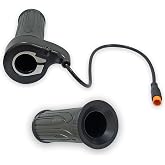 Pymga 20X Full Twist Throttle Grip for Ebike 12V-72V | 3-Pin Waterproof Throttle for Electric Bike Mountain Bike Scooter E-Scooter 22.2mm Handlebar