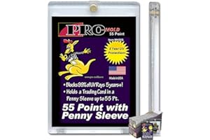 Box(25) Pro-Mold 55pt. Magnetic One Touch Card Holders Holds Sleeved Card MH55S