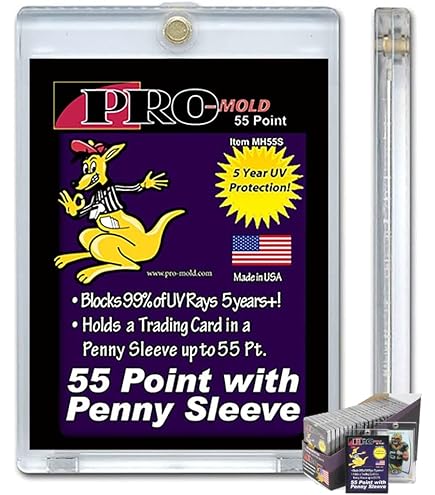 Amazon.com: Box(25) Pro-Mold 35pt. Magnetic One Touch Card Holders