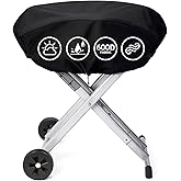 Grill Cover for Coleman Roadtrip 285/LX/LXE/LXX, Waterproof, Cover Only | UV Resistant, Windproof Drawstrings &amp; Buckle, Outdoor Grill Accessories for Coleman Series &amp; Smoke Hollow 205