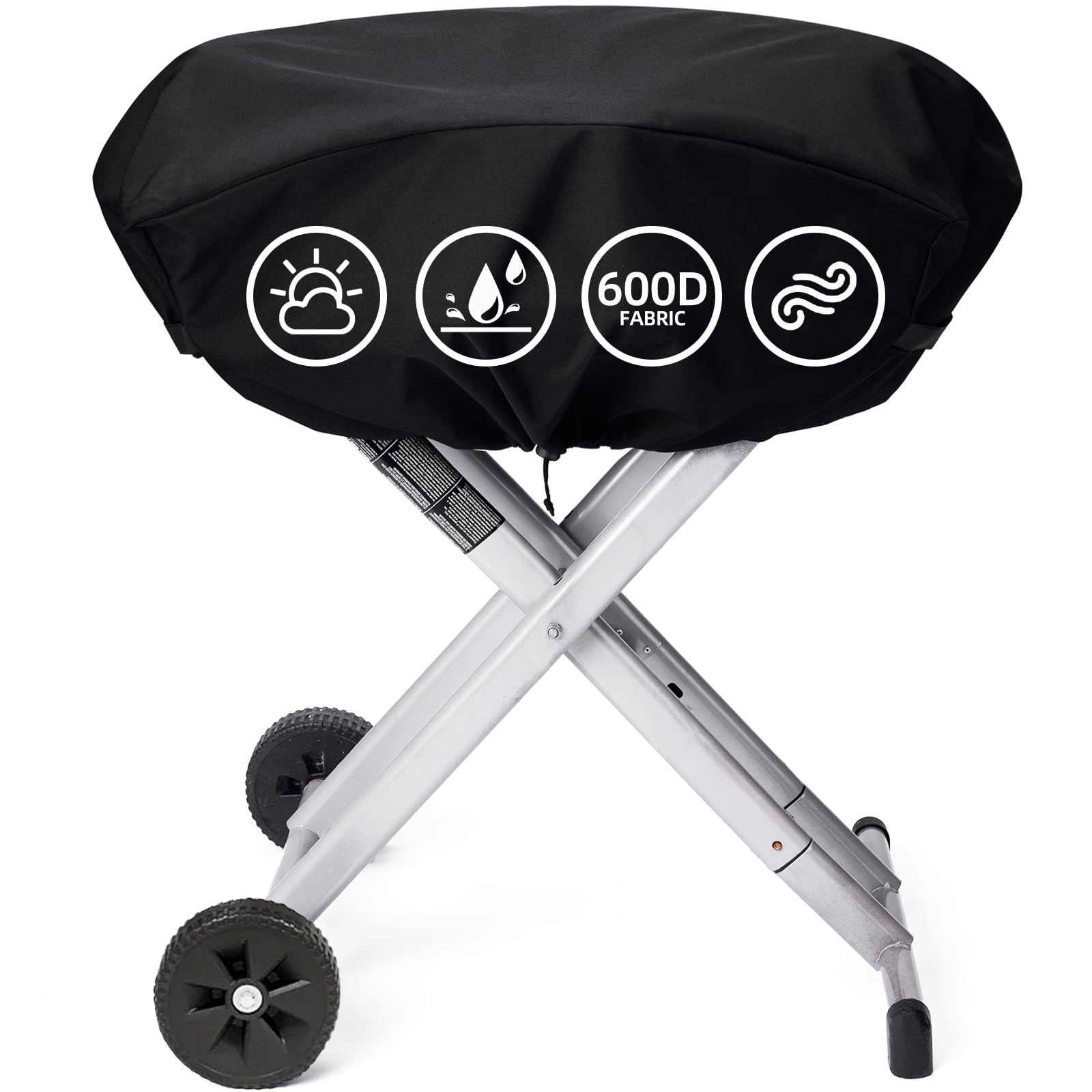 Photo 1 of Portable Grill Cover for Coleman Roadtrip 285/LX/LXE/LXX and Smoke Hollow 205 Grill, Waterproof & Windproof Gas Griddle Cover, UV &Tear Resistant, 600D Heavy Duty Outdoor Accessories(Cover Only)