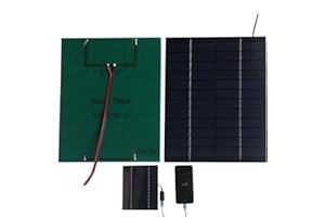 Camping Charging Solar Panel, 3.5W Outdoor Battery Charging Solar Panel, Traveling Camping Small Solar Panel Module Waterproo