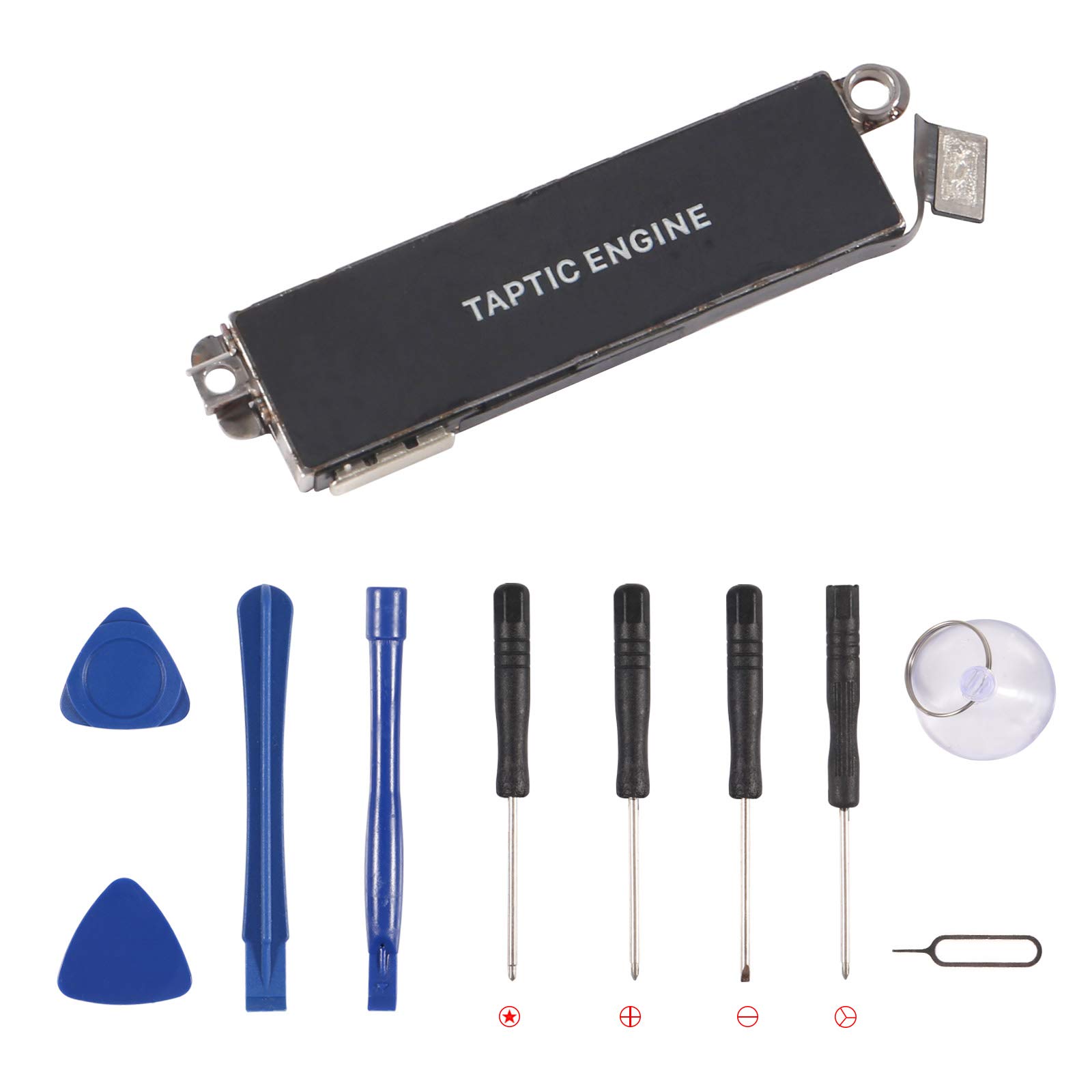 ALAMSCN Replacement Vibrating Motor for iPhone 8, Repair Parts Replacement Vibrator Motor, with Complete Repair Tool Kits and SIM Card Removal Tool